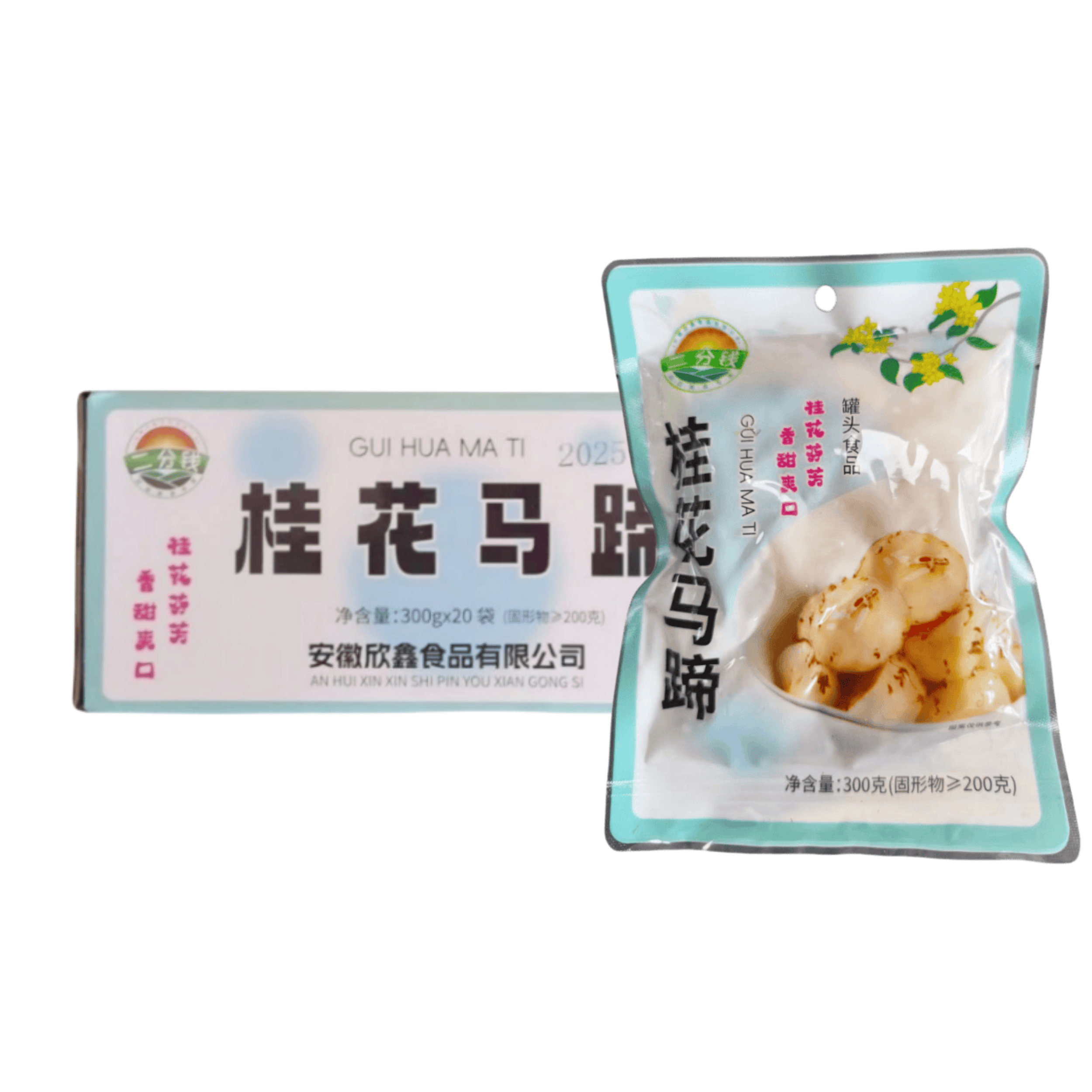 桂花马蹄商用凉菜水果甜品创意菜
