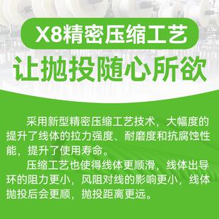 直销新款强夺路亚pe线大力马鱼线150米主线 ygk原丝8编进口远投渔