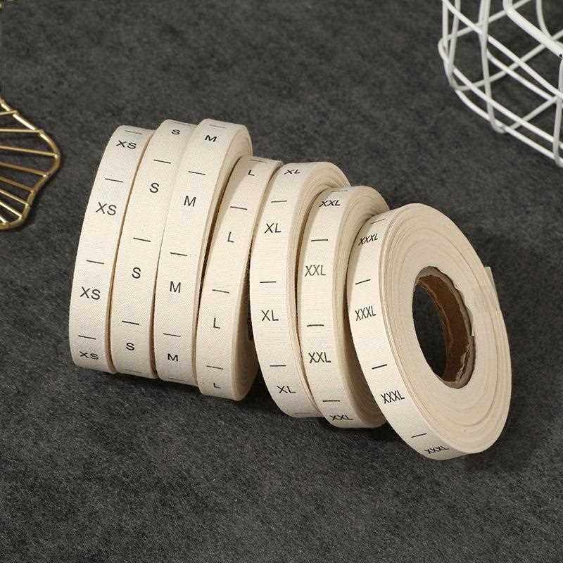 直销新款棉码数标服饰英文尺码 水洗唛印唛男女服装尺寸布标号码,纺织面料/辅料/配套,印唛/织唛,淘宝优惠券,粉丝福利购,淘宝优惠卷