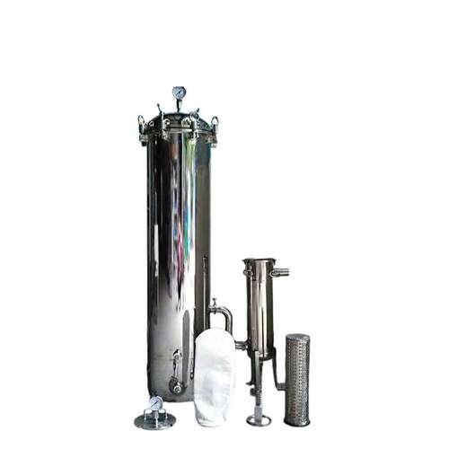 双联过滤器 不锈钢串联二级过滤器 芯式袋式过滤器 浴场浴室