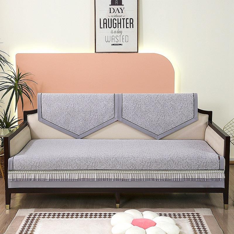 2025新款纯棉四季布艺防滑沙发垫子现代简约防猫爪轻奢沙发巾