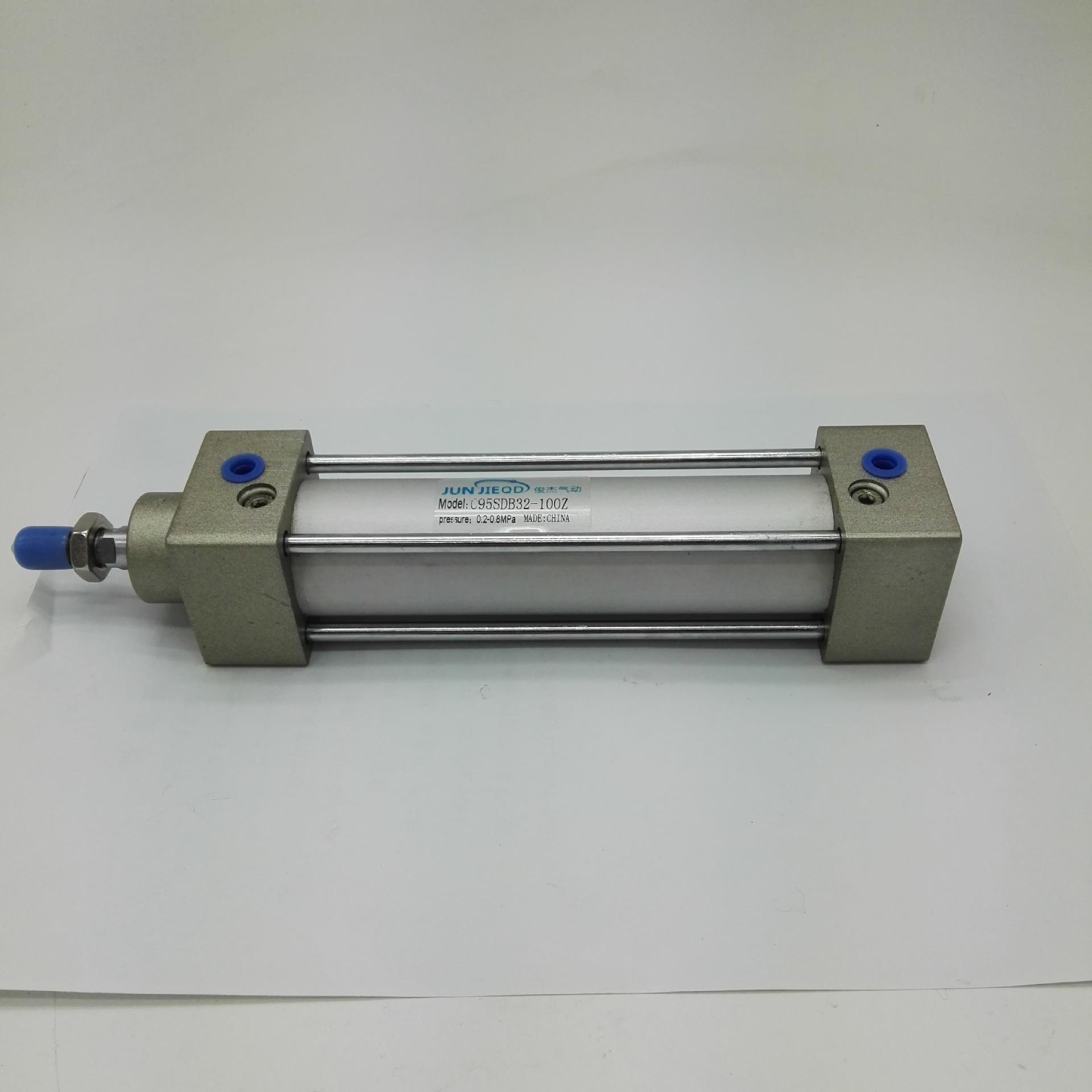 源头工厂C95SDB32/40/50/63/80/100航空品质双作用标准拉杆气缸