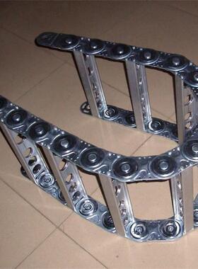 “惊爆价”钢铝拖链 TL180II型410元/米，金属坦克链厂家