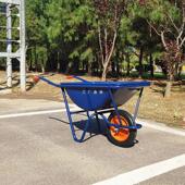 独轮车手推车小斗车农用工地推土轻便垃圾搬运车家用建筑