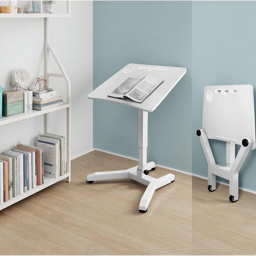 proitable移动床边桌升降桌小桌子家用书桌沙发折叠电脑桌工作台