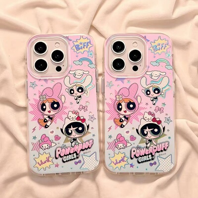 邦奥鸣小女警适用于OPPOFindX9手机壳X10X8Ultra/X7Reno16/15真我realme15/K12SGT8新款A6A3pro/A2M/y35大孔