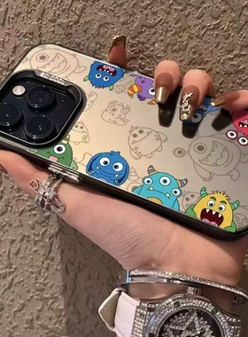 满屏小怪兽适用于红米K90pro手机壳Note15PRO+保护套K80/70/60至尊Turbo4pro/3女K50note13/12/11/9K40元气