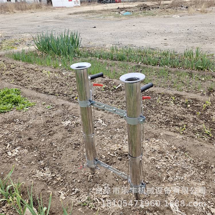 辣椒蔬菜瓜苗种植机 西红柿苗移栽器 不锈钢小型栽苗器