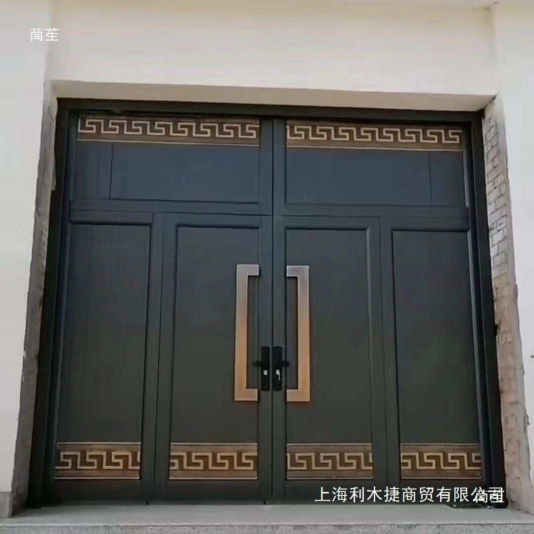 烤漆大门农村大铁门对开门双开门进户门自建房大门中式复古其他