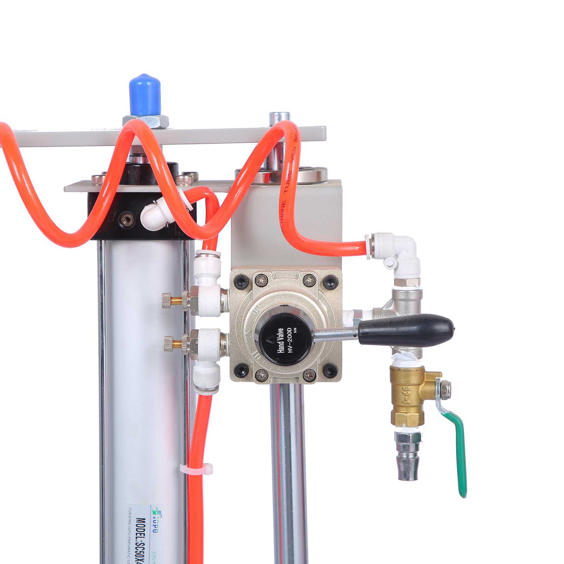 5加仑手动升降式气动搅拌机工业涂料油墨油漆大型不锈钢搅拌机器