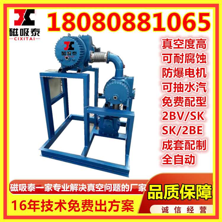 ZJPS150-3抽真空机组 罗茨水环真空泵机组 注塑模具真空抽气系统