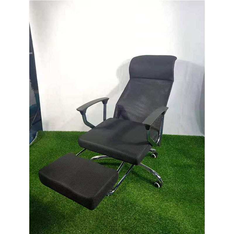 办公椅电脑椅家用办公椅网布职员椅升降转椅可躺搁脚休闲座椅子