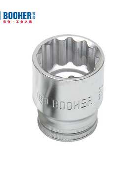 宝合Booher 3/4寸12角重型套筒头19MM扳手十二角梅花套头机械维修