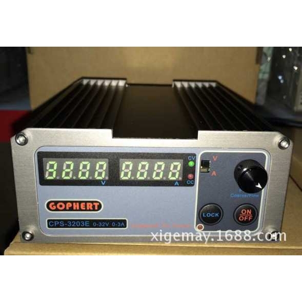 gophert直流开关电源CPS-3203E 直流输出32V3A可调开关电源台