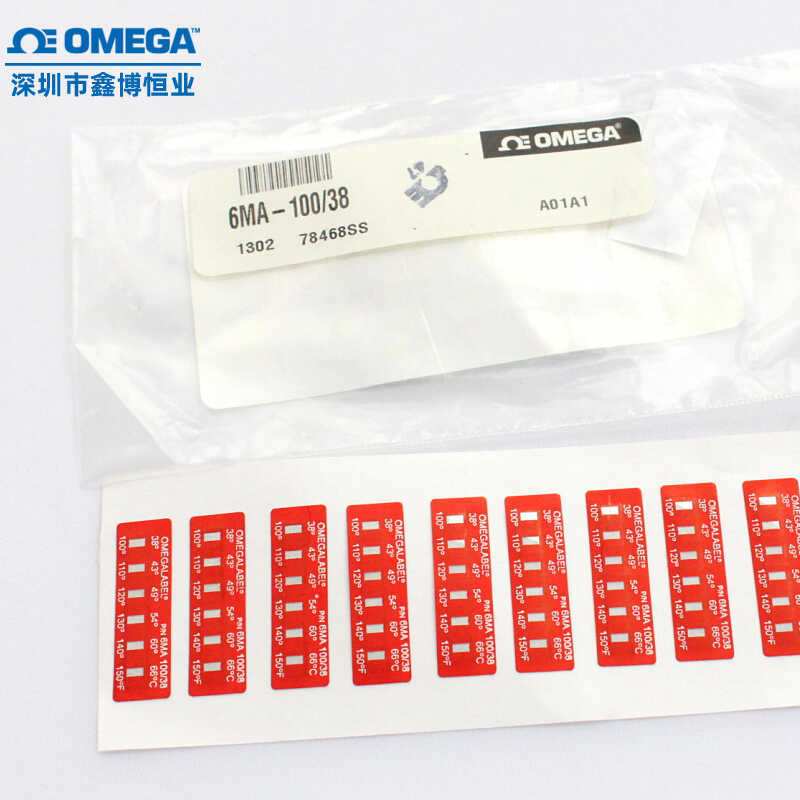 6MA-190/88-30 6MB-100/38 6MA-130/54-30测温纸 欧米伽温度标签