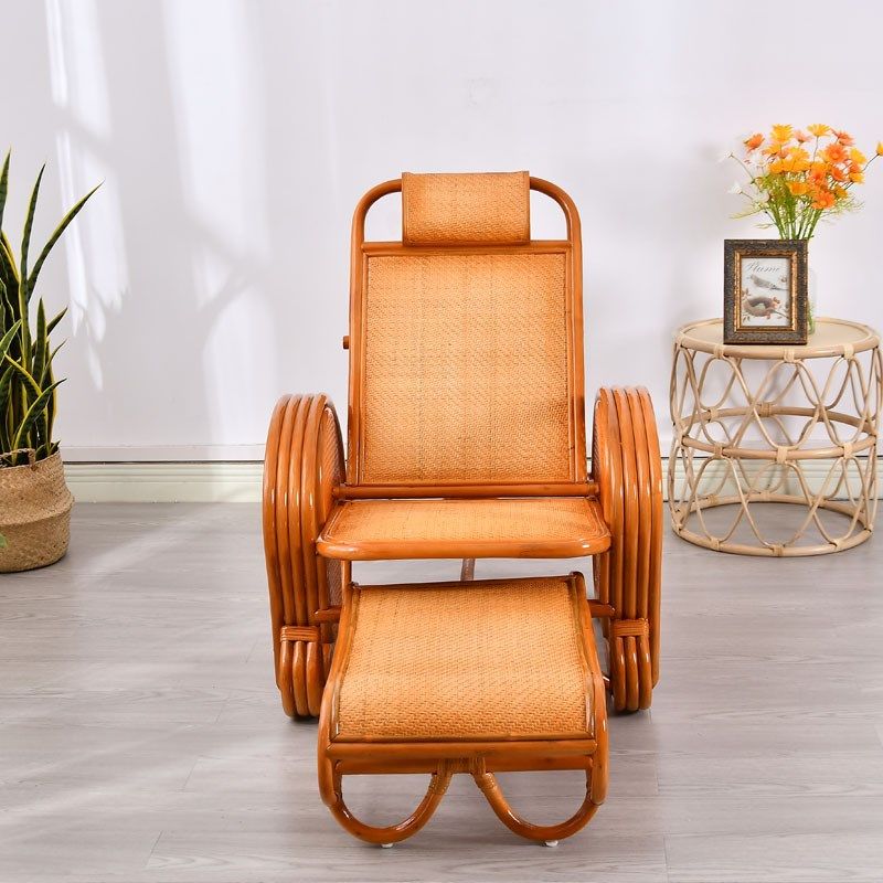 折叠躺椅藤条藤椅逍遥椅真藤躺椅家用靠背老人午睡椅阳台休闲椅,住宅家具,折叠椅/躺椅,淘宝优惠券,粉丝福利购,淘宝优惠卷