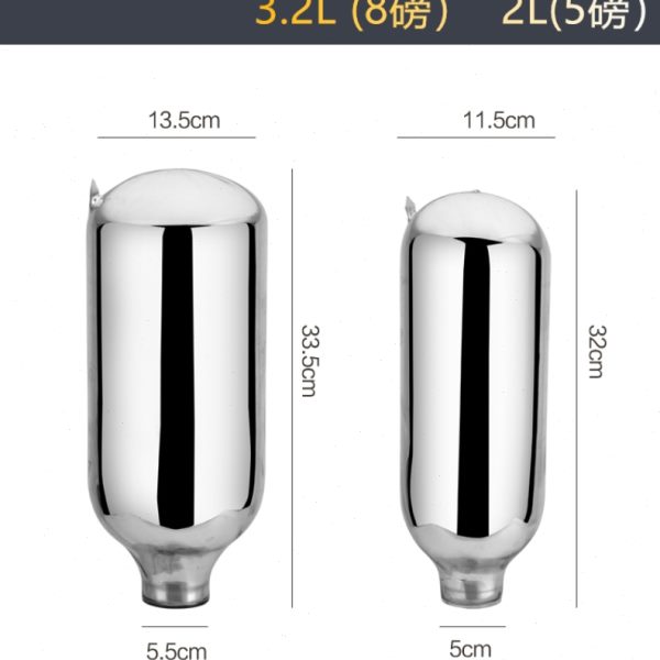 3.2L热水瓶8磅壶胆玻璃内胆保温壶2L开水瓶胆5磅家用玻璃瓶胆