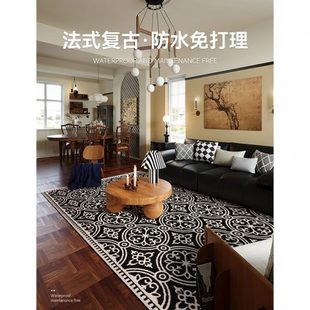 地垫卧室感高级新款 中垫 2025古风地毯法式 复古书房轻奢茶几美式