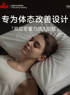 Paradies蚕丝枕头成人专用超柔纯棉枕芯护颈枕家用单人助睡眠枕芯