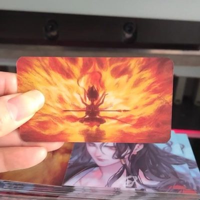 哪吒小众票周边3D2卡通房创意变幻光栅收藏高颜值破百亿礼物卡