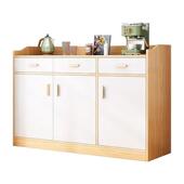 茶水柜实木色客厅餐边柜子家用置物备餐靠墙储物柜厨房橱柜收纳柜