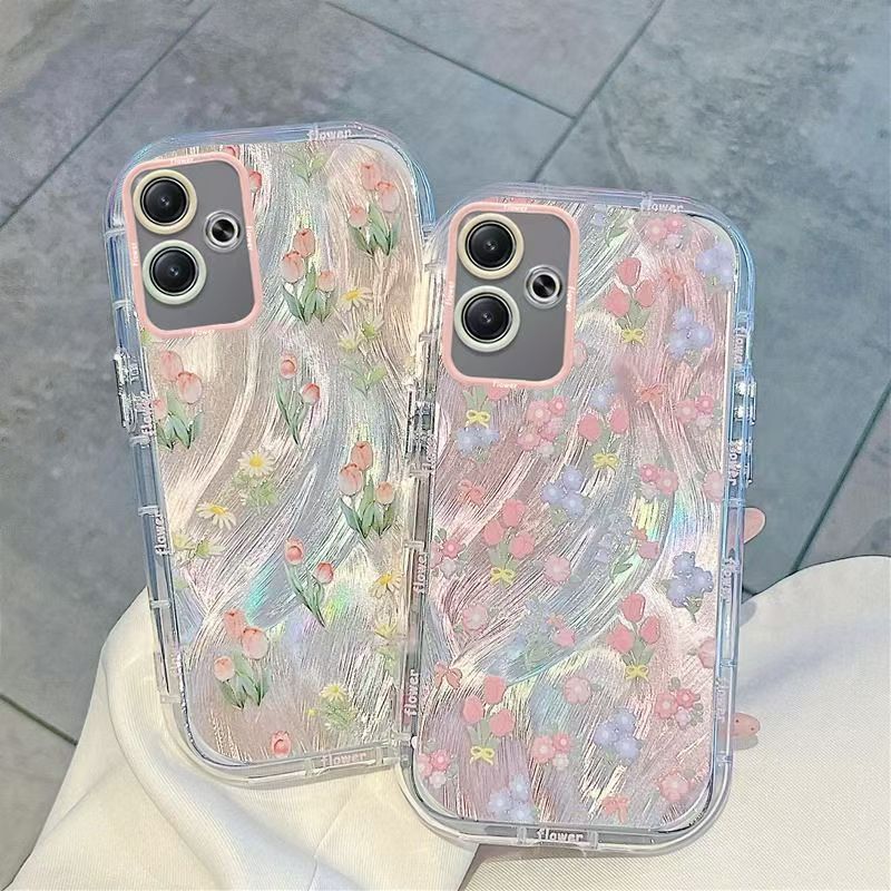 红米turbo3手机壳可爱24069RA21C软硅胶redmi turbo3保护套5g镜头全包防摔hongmi个性创意小米turbo3简约女款