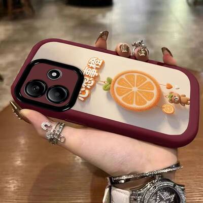 红米note14pro手机壳文字24090RA29C软redmi note14保护套5g全包边防摔24094RAD4C个性创意nt14pro+卡通女款