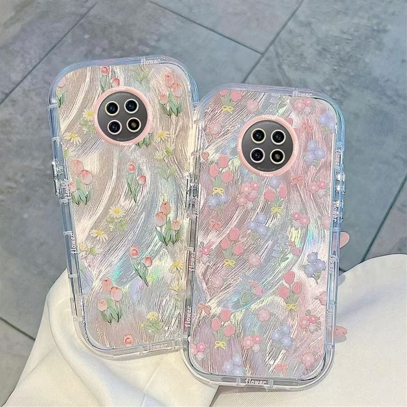 红米note9pro手机壳小清新M2007J17C软硅胶redminote9保护套5g镜头全包防摔M2007J22C个性创意小米n0te9女款