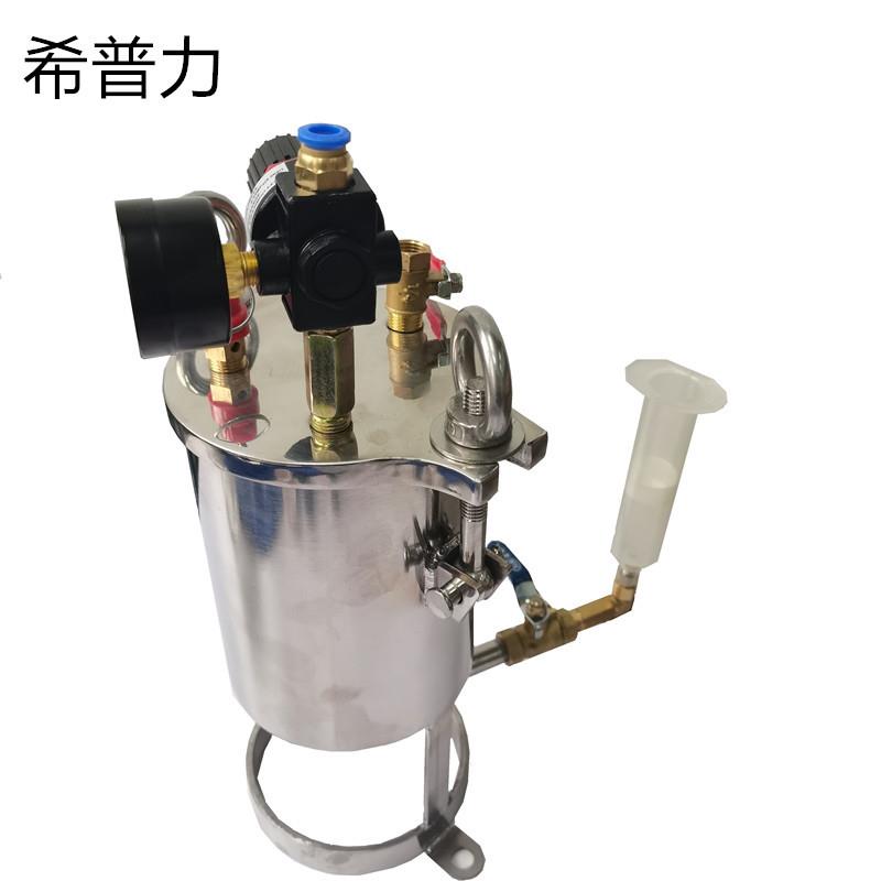 胶水分装器不锈钢胶水筒点胶机压力罐碳钢压力桶点胶储料桶1升