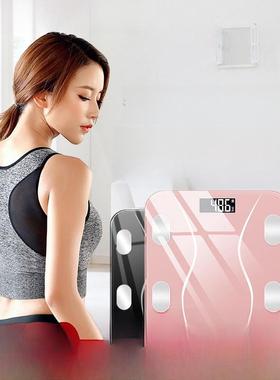 KAISO/凯索体脂秤家用精准智能体重秤小型宿舍充电学生女生测脂肪
