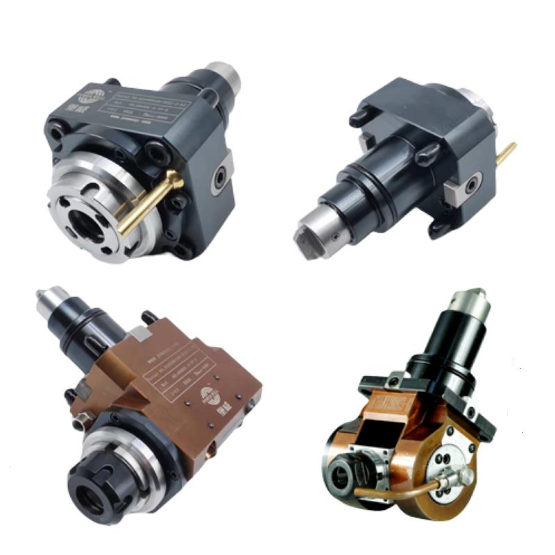 堡威BMT动力刀座车铣复合万向角度头0度90度径轴向40/50/52机专用