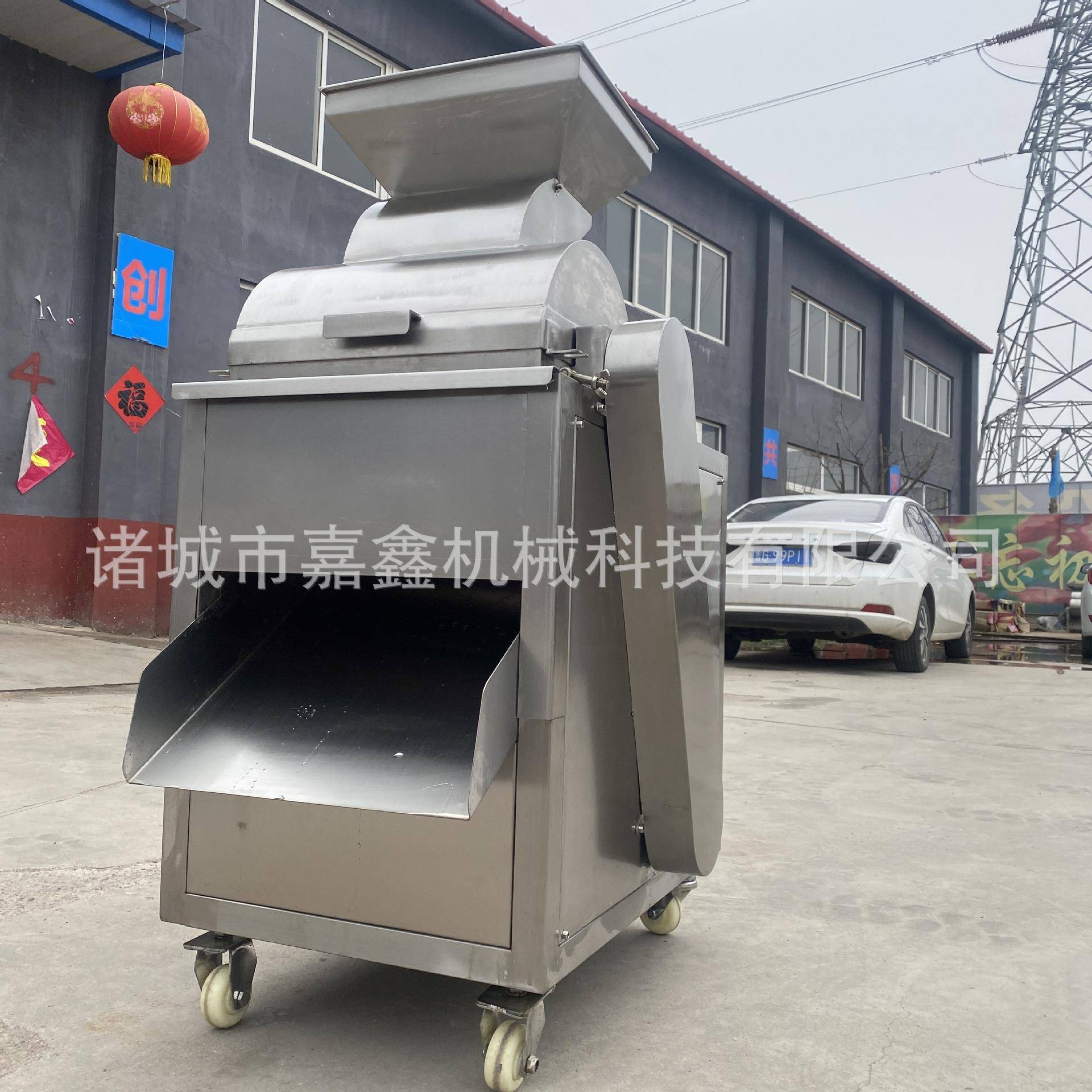 厂家生产鸡胸肉拆丝机全自动大豆蛋白打丝机304不锈钢素肉拉丝机