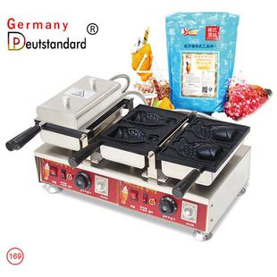 日式 商用鱼仔饼松饼机烤饼机NP783 翘尾冰淇淋鲷鱼烧机新款