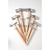 打金银开 錾刻锤 纯手工锻造银匠锤 料片锤锻打锤手 原木锤柄