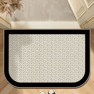 高端入户门圈绒地垫大门口家用防滑脚垫门垫进门可裁剪玄关地垫
