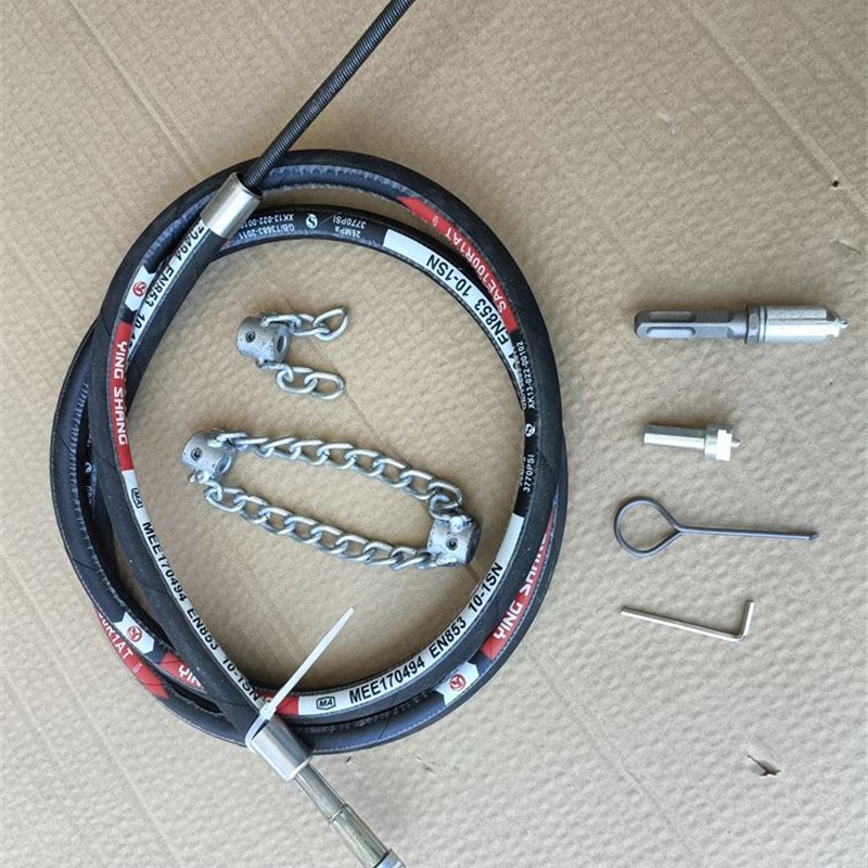 升级款电钻疏通下水道工具可弯曲高压管通管道油污硬物堵塞神器