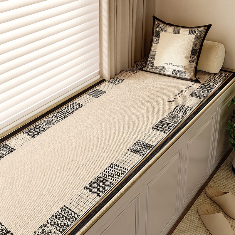 2025新款高级感窗台垫房间地垫加厚防滑好打理飘窗垫主卧室床边毯