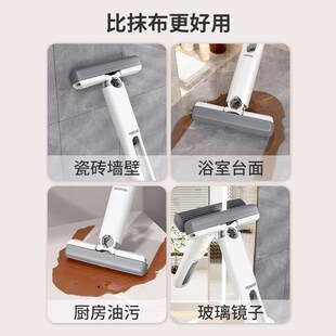 家用一拖净免手洗平板懒人海绵吸水多功能桌面迷你小拖把 2024新款