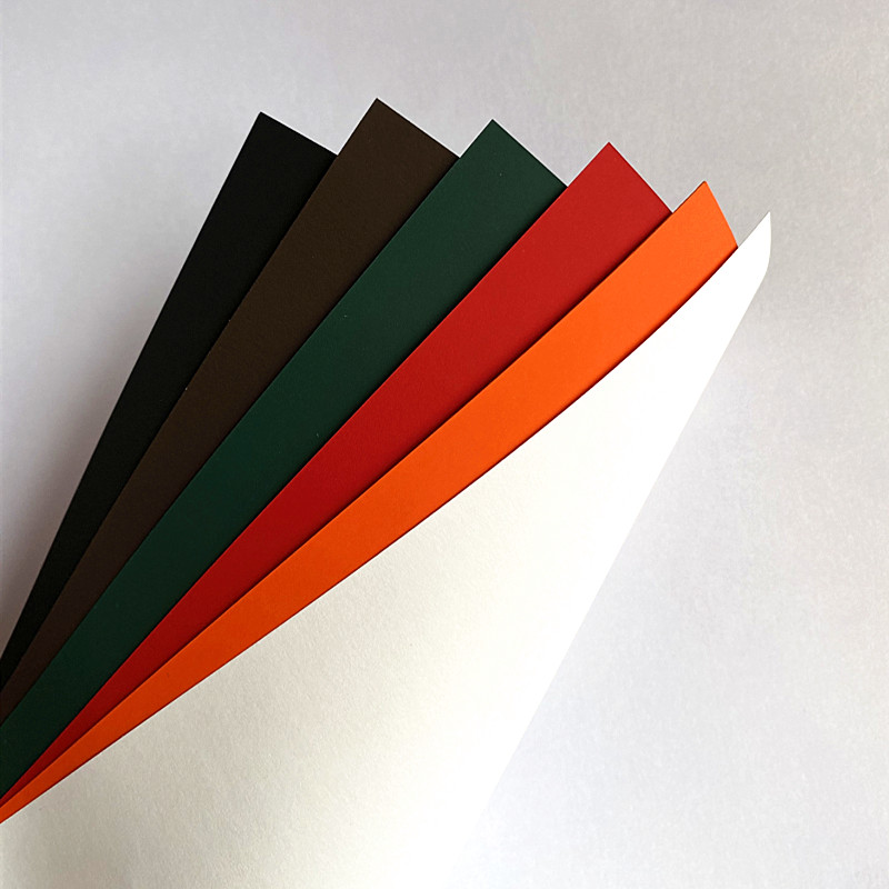 触感纸天鹅绒纸大红肤感纸高端红包纸名片纸请柬纸贺卡纸手账材料