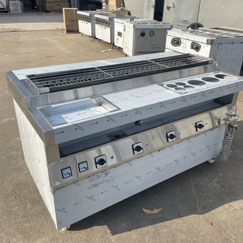 商用无烟电烧烤炉千度烧电烤炉高温羊肉串不锈钢大型烤串机烧烤炉