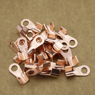 开口鼻OT-200A 铜鼻子 铜接头线耳 铜接线端子 国标A级厚款20只装