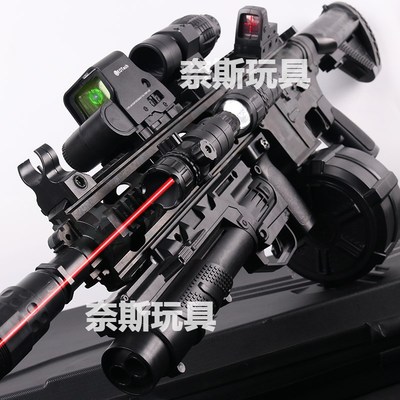 M416手自一体突击步水晶男孩自动电动连发Y软弹枪专用