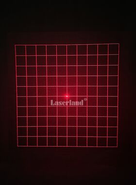 10x10网格光栅片 光学衍射元件 激光扫描DOE多线图案投影镜片