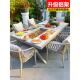 元 茂北欧烧烤桌户外庭院烧烤桌家庭庭院烧烤桌椅组合户外茶几
