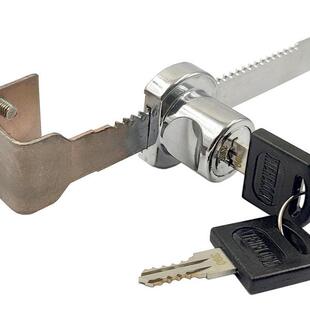 玻璃门锁移门锁衣柜门厨房门锁具锁头橱门锁定做定制加宽锯齿锁