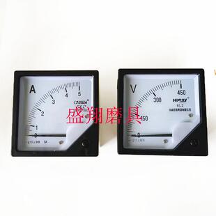 玻璃磨边机电流表电压表专用5A直通电流表直边机斜边机配件电表