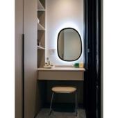 北欧异形轻奢装 饰镜壁挂简约智能梳妆镜防雾高清干湿区洗漱浴室镜