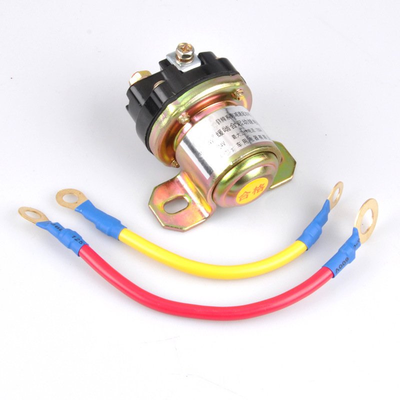 12V24V减速马达起动继电器150A汽车气动启动JD131开关JD231防爆型