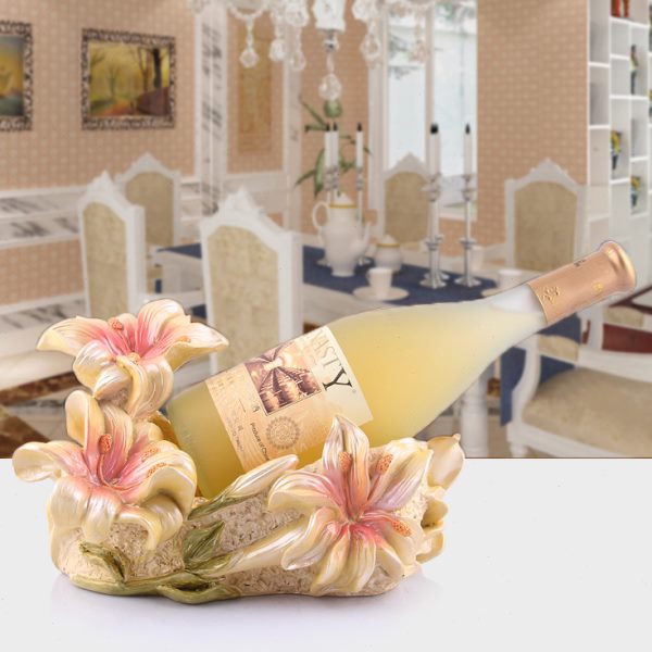 轻奢乔迁新居红酒架摆件现代高档酒柜装饰品欧式葡萄酒架家用创意
