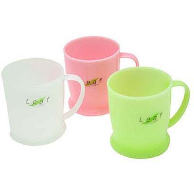 日本家居用品  日本卫浴洗漱 带柄漱口杯 INOMATA刷牙杯子